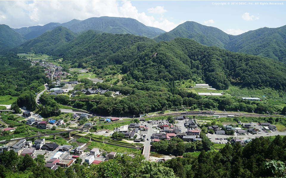 五大堂からの展望